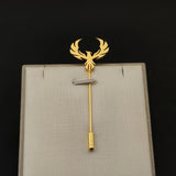 Hollow Phoenix Lapel Pin Men Vintage Wedding Gift