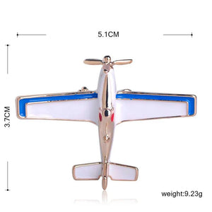 Airplane Aircraft Shape Brooch Enamel Jewelry Pins Kids Boys Party Bag