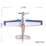 Airplane Aircraft Shape Brooch Enamel Jewelry Pins Kids Boys Party Bag