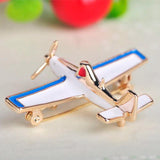 Airplane Aircraft Shape Brooch Enamel Jewelry Pins Kids Boys Party Bag