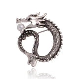 Beetle Insect Brooch Drip Oil Rhinestone Alloy Men Women Accessories