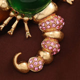Muylinda Large Scorpion Brooch Rhinestone Insect Pin