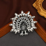 Muylinda Crystal Turkey Brooch Rhinestone Animal Pin 2 Colors