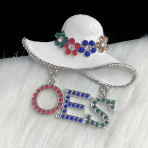 Daughters of Isis OES Sister Order of the Eastern Star Hat Brooch Pendants