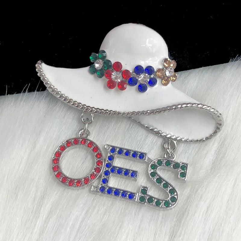 Daughters of Isis OES Sister Order of the Eastern Star Hat Brooch Pendants