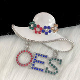 Daughters of Isis OES Sister Order of the Eastern Star Hat Brooch Pendants