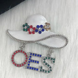 Daughters of Isis OES Sister Order of the Eastern Star Hat Brooch Pendants