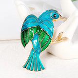 Bird Lapel Pins Backpack Christmas Brooch