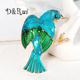 Bird Lapel Pins Backpack Christmas Brooch