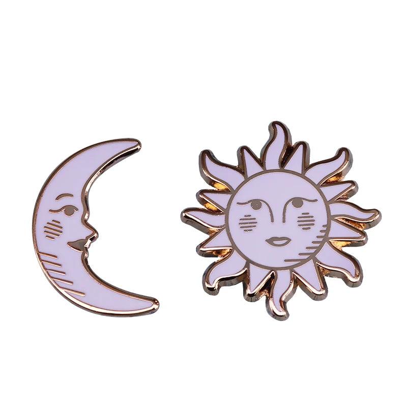 Mexican Bingo & Tarot Enamel Pin Set
