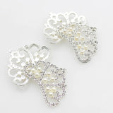 Princess Pearl Crystal Crown Rhinestone Tiara Birthday Wedding