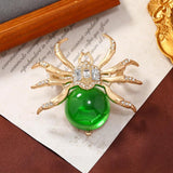 Muylinda Large Spider Brooch Jelly Transparent Resin Insect Brooches And Pins
