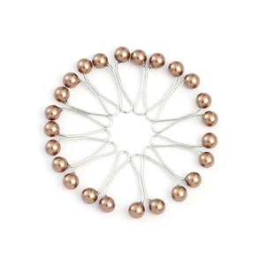 12pcs Pearl Muslim Women Shawl Scarf Hijab Clips
