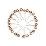 12pcs Pearl Muslim Women Shawl Scarf Hijab Clips