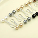 12pcs Pearl Muslim Women Shawl Scarf Hijab Clips