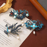 Muylinda Freshwater Pearls Enamel Brooch Peacock Butterfly Brooches