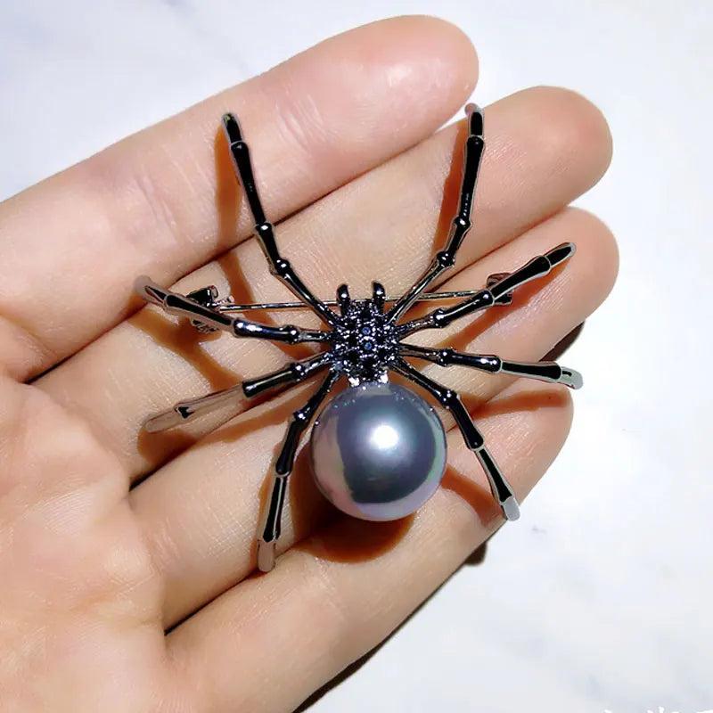 Spider Pins for Coat Creative Brooch Party Clothes Scarf Accessories