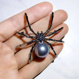 Spider Pins for Coat Creative Brooch Party Clothes Scarf Accessories