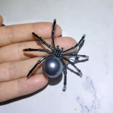 Spider Pins for Coat Creative Brooch Party Clothes Scarf Accessories