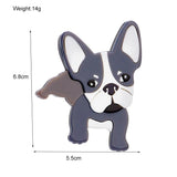 Dog Shape Women Brooch Lovely Style Acrylic Material Animal Woman Pins Brooch