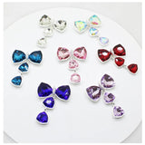 Colorful Glass Rhinestones 2pcs Decorative Brooch