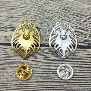 Rough Collie Brooches and Pins Metal Suit Brooches Men Pet Jewellery