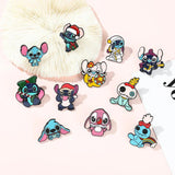 Mickey Icons Metal Brooch Enamel Pin Accessories Halloween