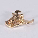 Rhinester Bull Head Brooch Pendant Dual Use Clothing Accessories