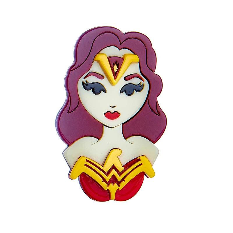 Vintage Fairy Tale Character Brooch for Women