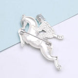 Warrior Pins Women's Rhinestone Brooch Wedding Jewelry