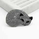 Large Fox Cats Acrylic Pins, Brooches Women Cartoon Animal Lapel Pin Badges