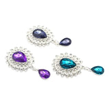 5Pcs Rhinestone Flat Brooch, DIY Wedding Jewelry Accessories