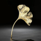 Ginkgo Leaf Brooch Pin Women Accessories Broche