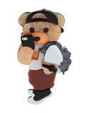 FishSheep Lovely Selfile Bear Cub Brooches For Women Kids