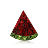 Summer Watermelon Brooch Fruit Jewelry for Women Girls