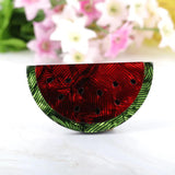 Summer Watermelon Brooch Fruit Jewelry for Women Girls