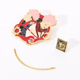 Jujutsu Kaisen Anime Metal Button Brooches Enamel Pins