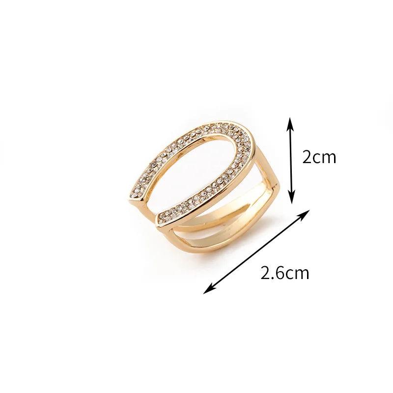 Letter Brooch Pin Silk Scarf Buckle Brooches For Woman