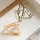 Letter Brooch Pin Silk Scarf Buckle Brooches For Woman