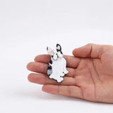 FishSheep Bulldog Acrylic Brooch, Cartoon Dog Animal Pins