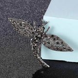 Vintage Dragonfly Brooch Jewelry Pin Women's Hat Accessory