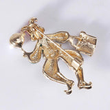 Clown Brooch Vintage Christmas Accessories