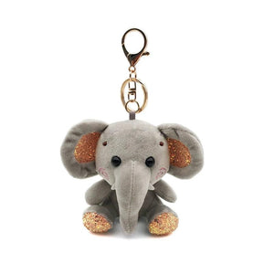 Elephant Plush Doll Keychain Cute Cartoon Pendant