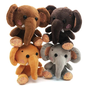 Elephant Plush Doll Keychain Cute Cartoon Pendant