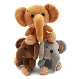 Elephant Plush Doll Keychain Cute Cartoon Pendant