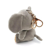 Elephant Plush Doll Keychain Cute Cartoon Pendant