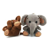 Elephant Plush Doll Keychain Cute Cartoon Pendant