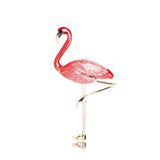 Flamingo Birds Brooches Gold-color Alloy Broches Lapel Pins