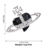 Metal Heart Shape Flower Geometric Brooch Corsage Party Jewelry