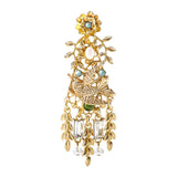Vintage Court Tassel Pearls Brooch Pins for Women